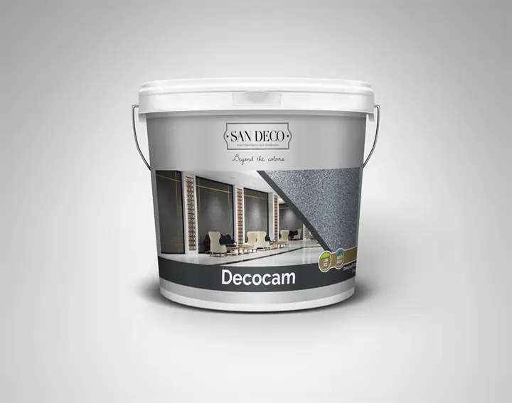 Decocam – Cam Parçacıklı Hazır Renkli Dekoratif Sıva