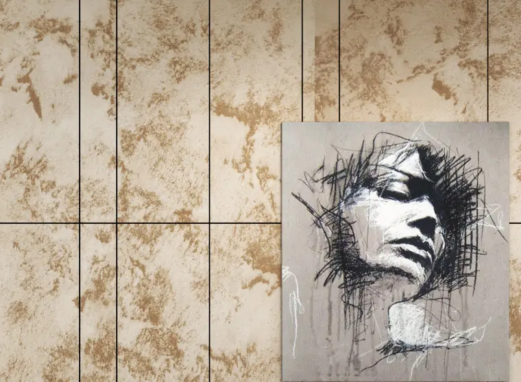 Sandeco Art dekoratif kaplama mekân görünümü