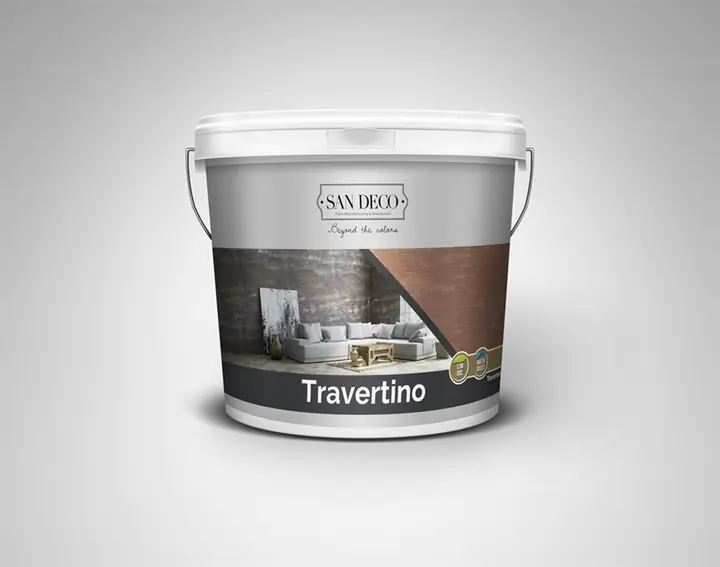 Travertino – Traverten Görünümlü Mineral Dekoratif Sıva
